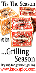 Tis the season for barbecue rub banner vertical