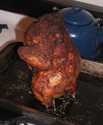 Ribs on the grill image