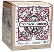 Cracked Pepper dry rub