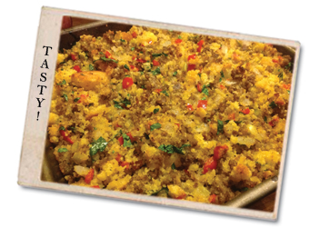 cornbread and sausage stuffing recipe