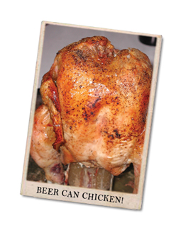 Ribs on the grill image