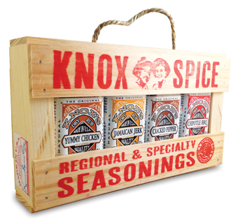 Grilling spices gift crate