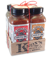 bbq seasonings gift baskets with  dry rubs, recipes